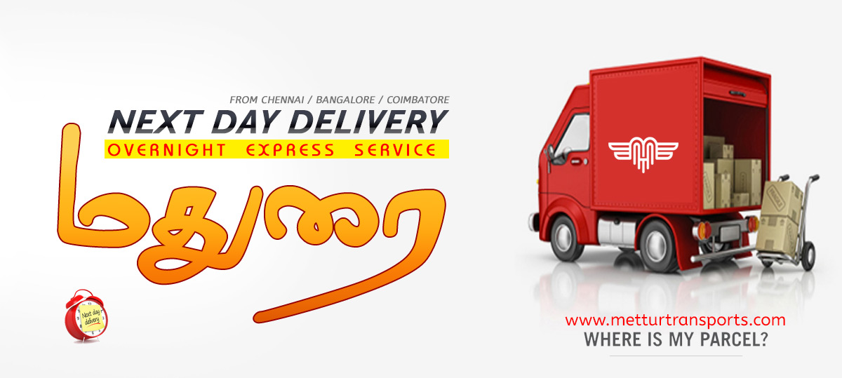Cargo service to Madurai